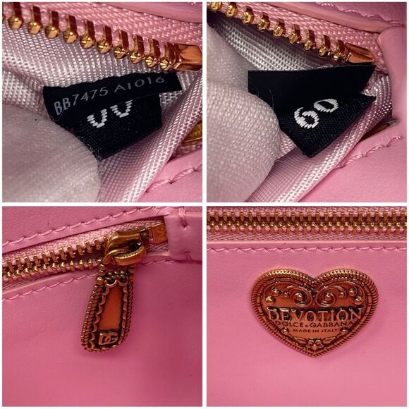 Dolce & Gabbana Devotion metallic leather shoulder bag - Picture 12 of 16